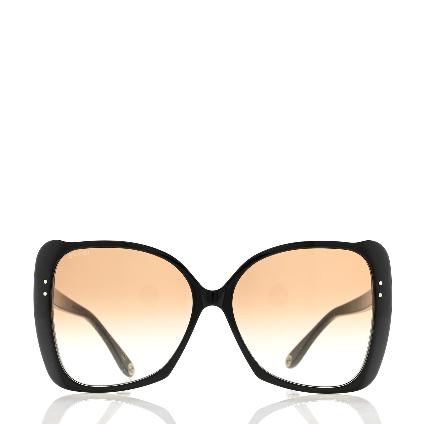 Acetate Oversize Square Frame GG0471S Sunglasses Black