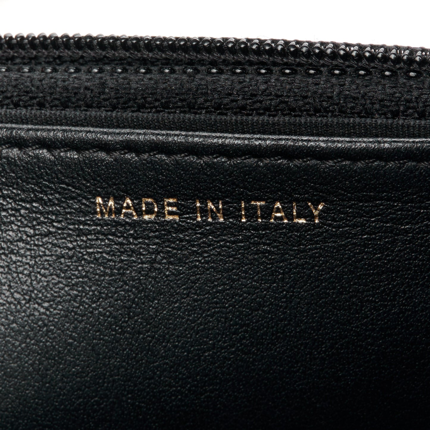 Caviar Quilted Boy Wallet On Chain WOC Black