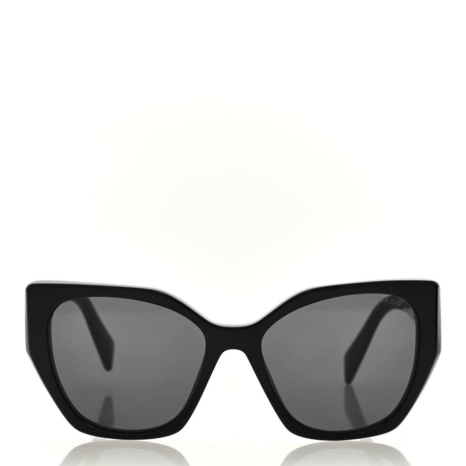 Prada Acetate Symbole Sunglasses SPR 19Z Black 2 of 7