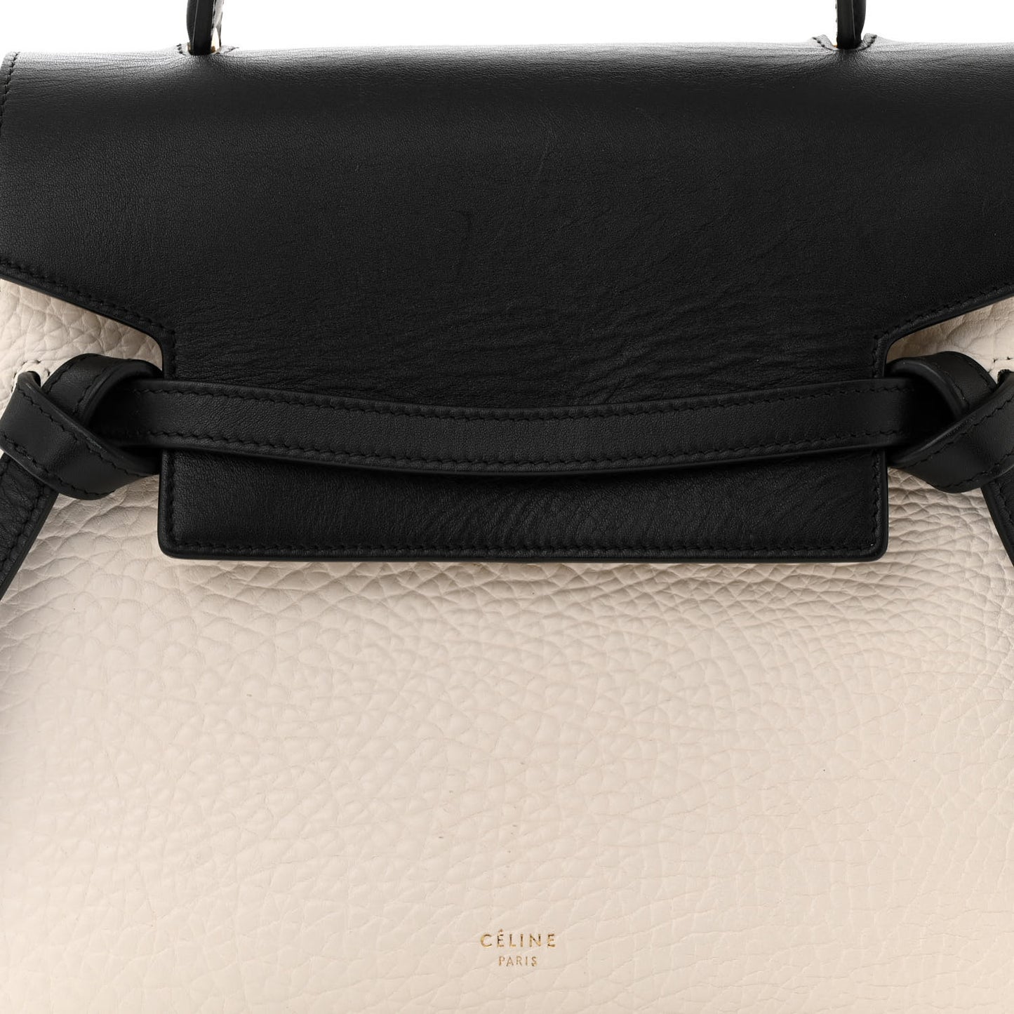 Bullhide Micro Belt Bag Black White