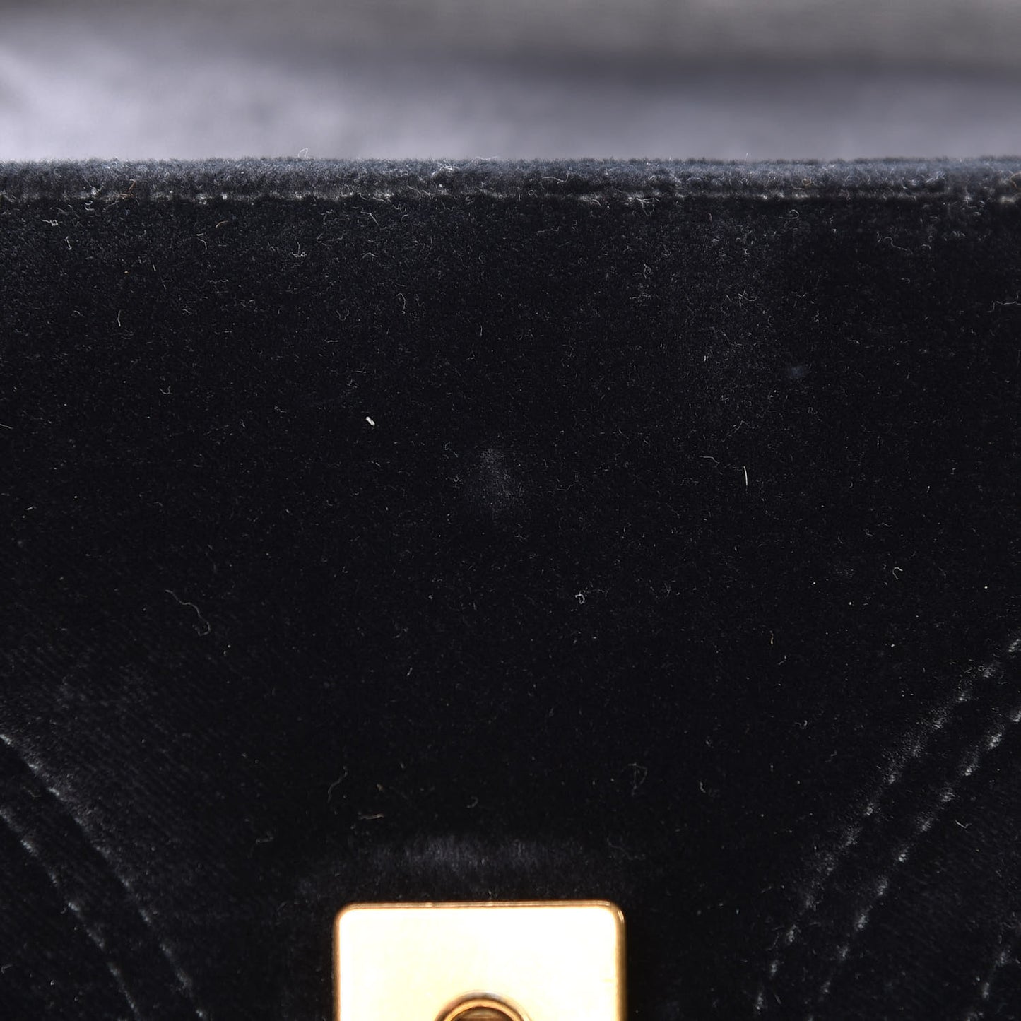 Velvet Matelasse Mini GG Marmont Shoulder Bag Black