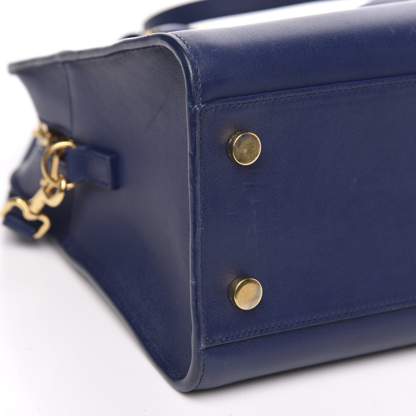 Smooth Calfskin Small Monogram Cabas Navy