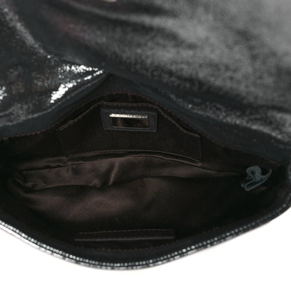 Fendi Metallic Calfskin Mia Pochette Silver 5 of 11