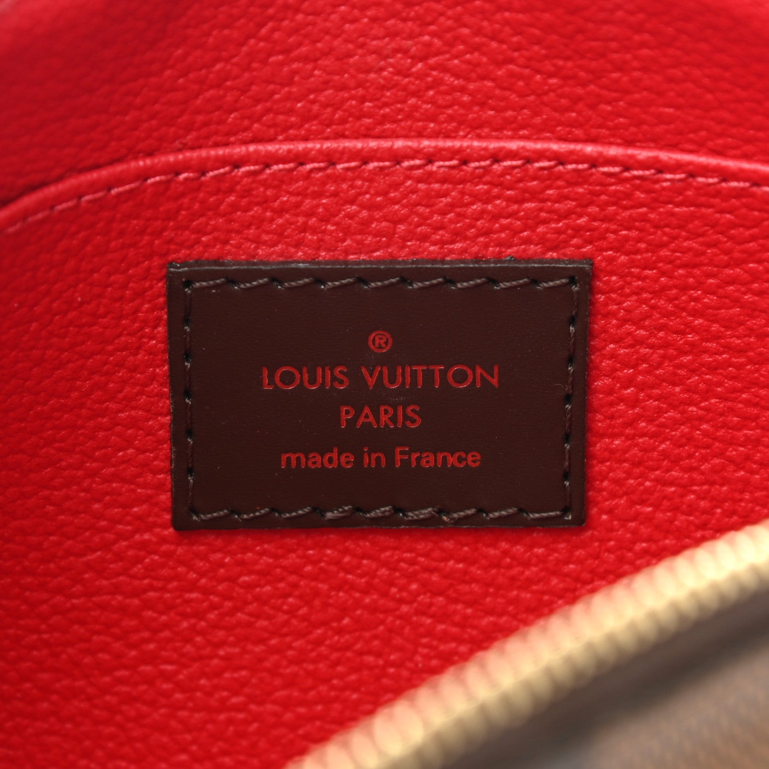 Louis Vuitton Damier Ebene Cosmetic Pouch 6 of 6