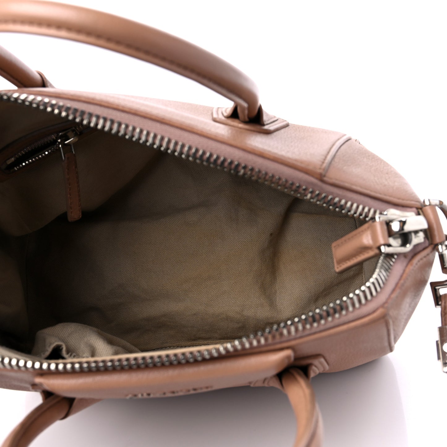 Sugar Goatskin Small Antigona Old Pink