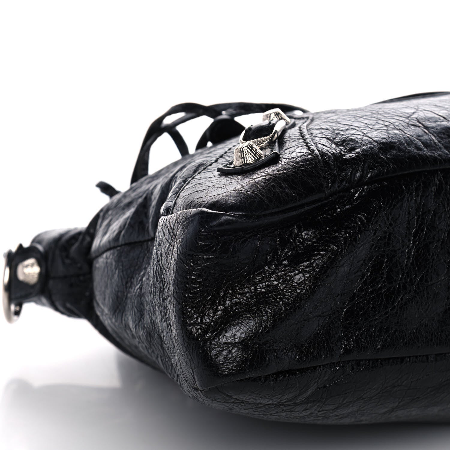 Balenciaga Agneau Giant 12 Silver Hardware Town Black 7 of 11