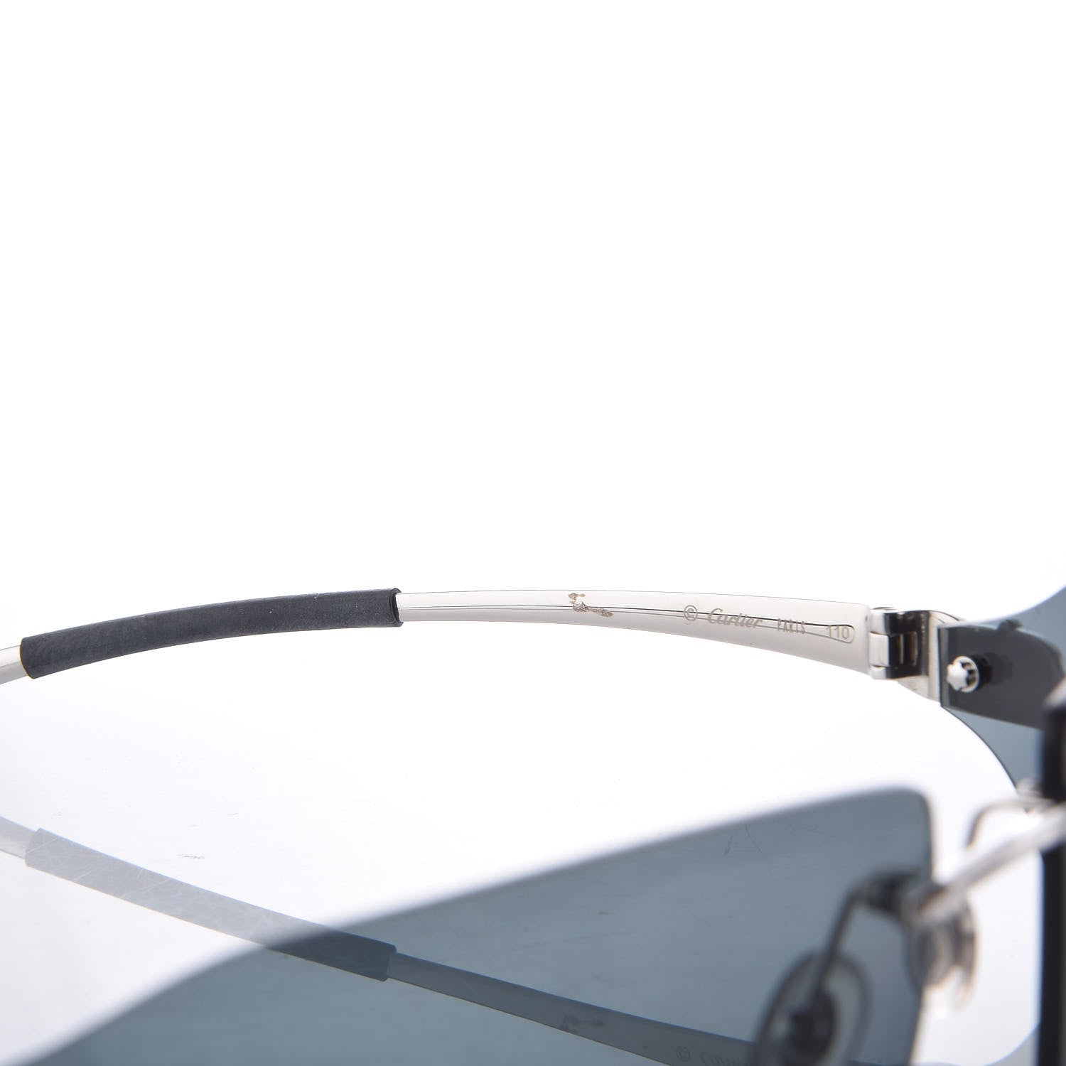 Cartier Panthere De Sunglasses Silver 6 of 8