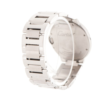 Cartier Stainless Steel 36mm Ballon Bleu De Automatic Watch 5 of 9