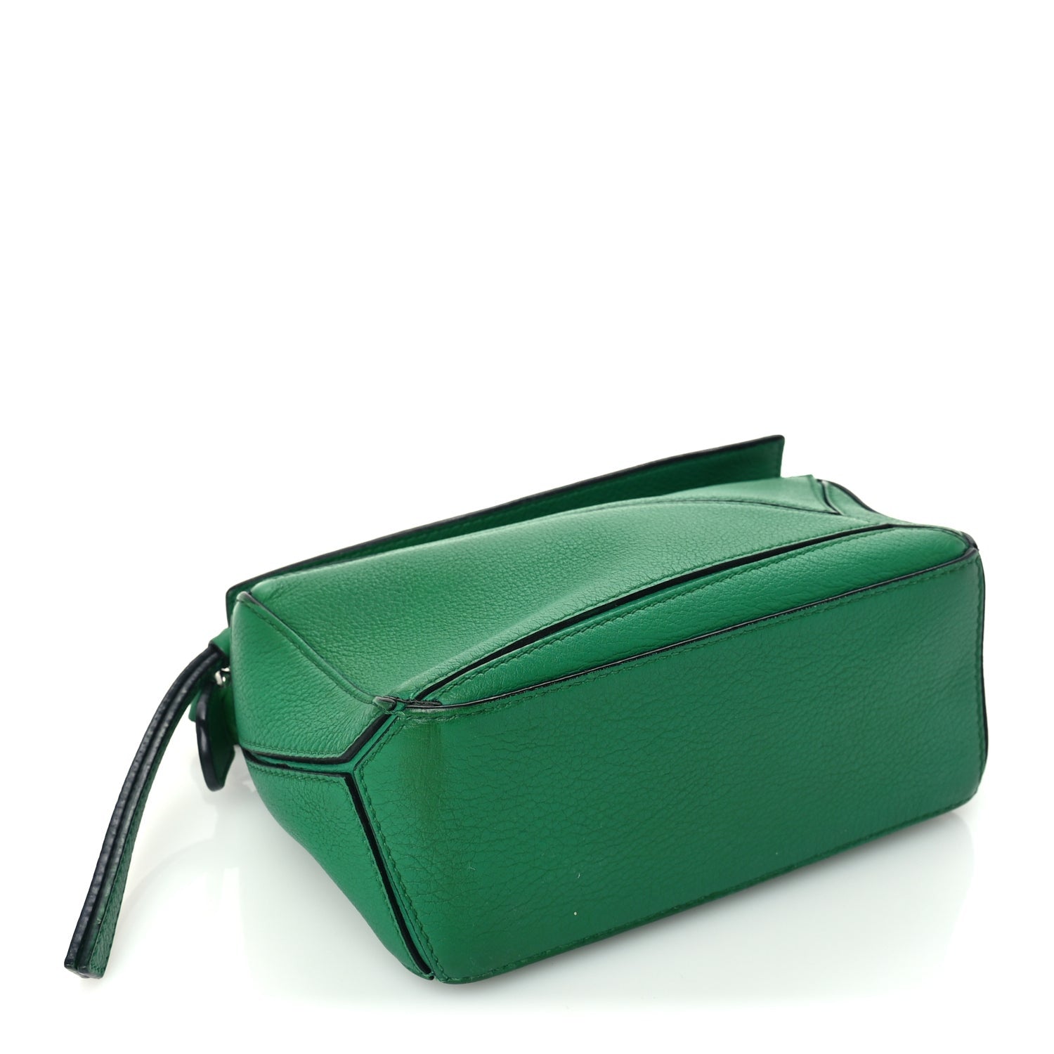 Loewe Calfskin Mini Puzzle Bag Jungle Green 7 of 8