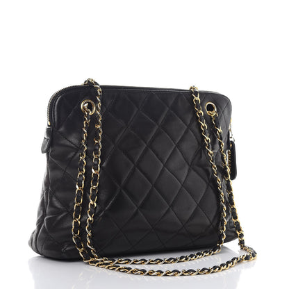 Chanel Lambskin Quilted Shoulder Bag Black 3 of 14