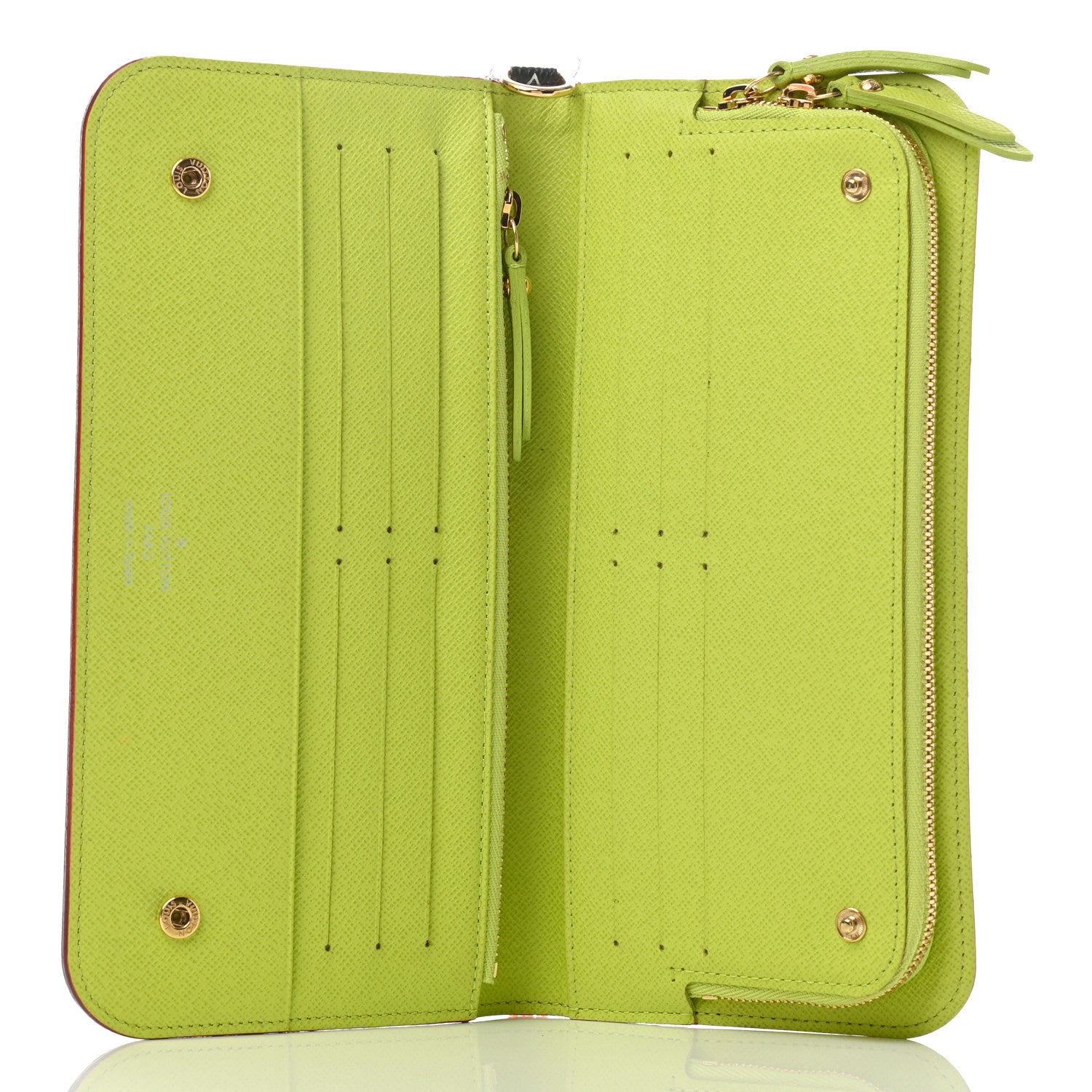 Louis Vuitton Monogram Multicolor Insolite Wallet Black Pistache 5 of 9