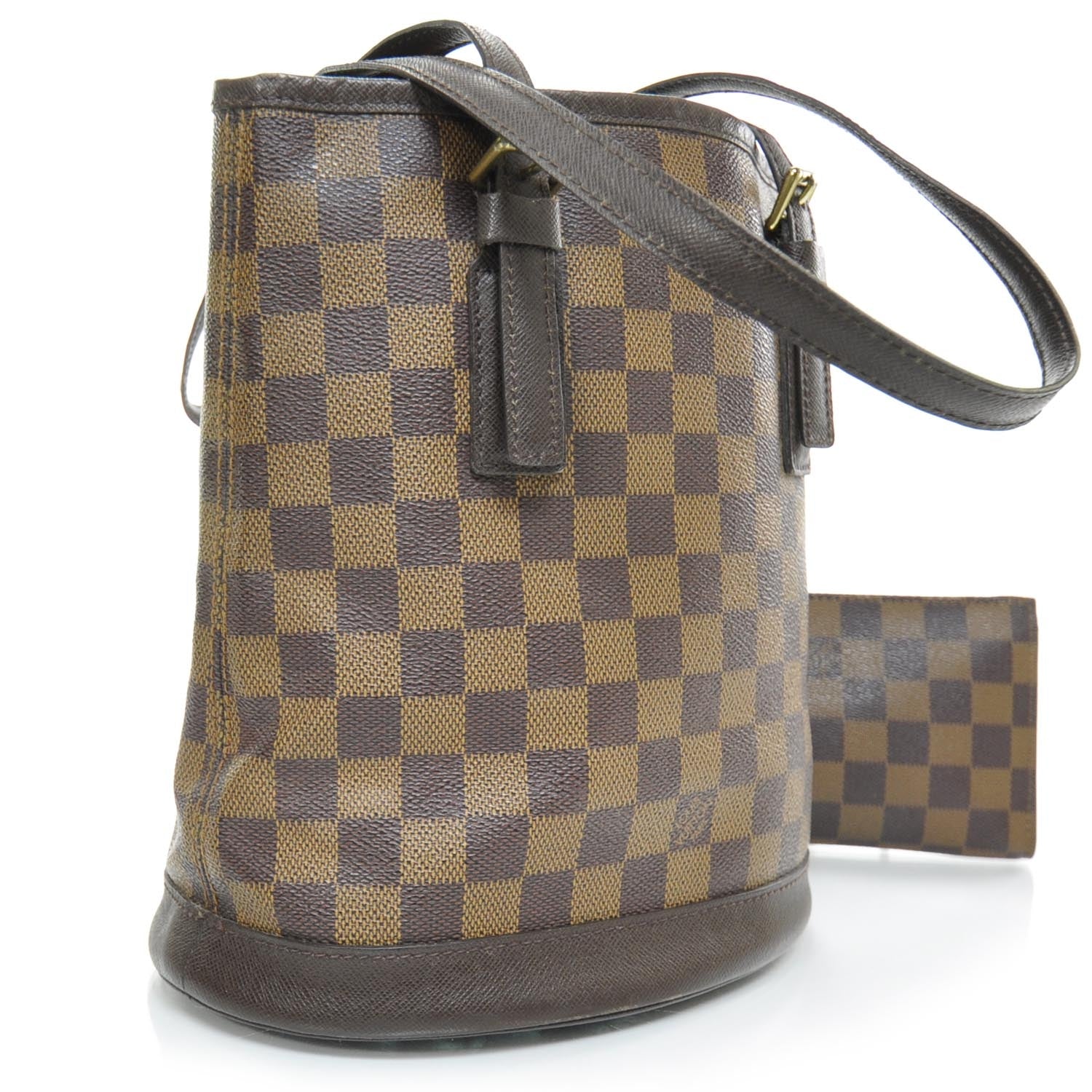 Louis Vuitton Damier Ebene Marais Bucket 23 3 of 8