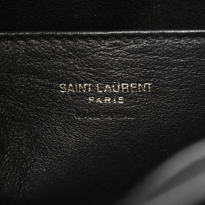 Saint Laurent Calfskin Monogram Baby Cabas Black 6 of 12