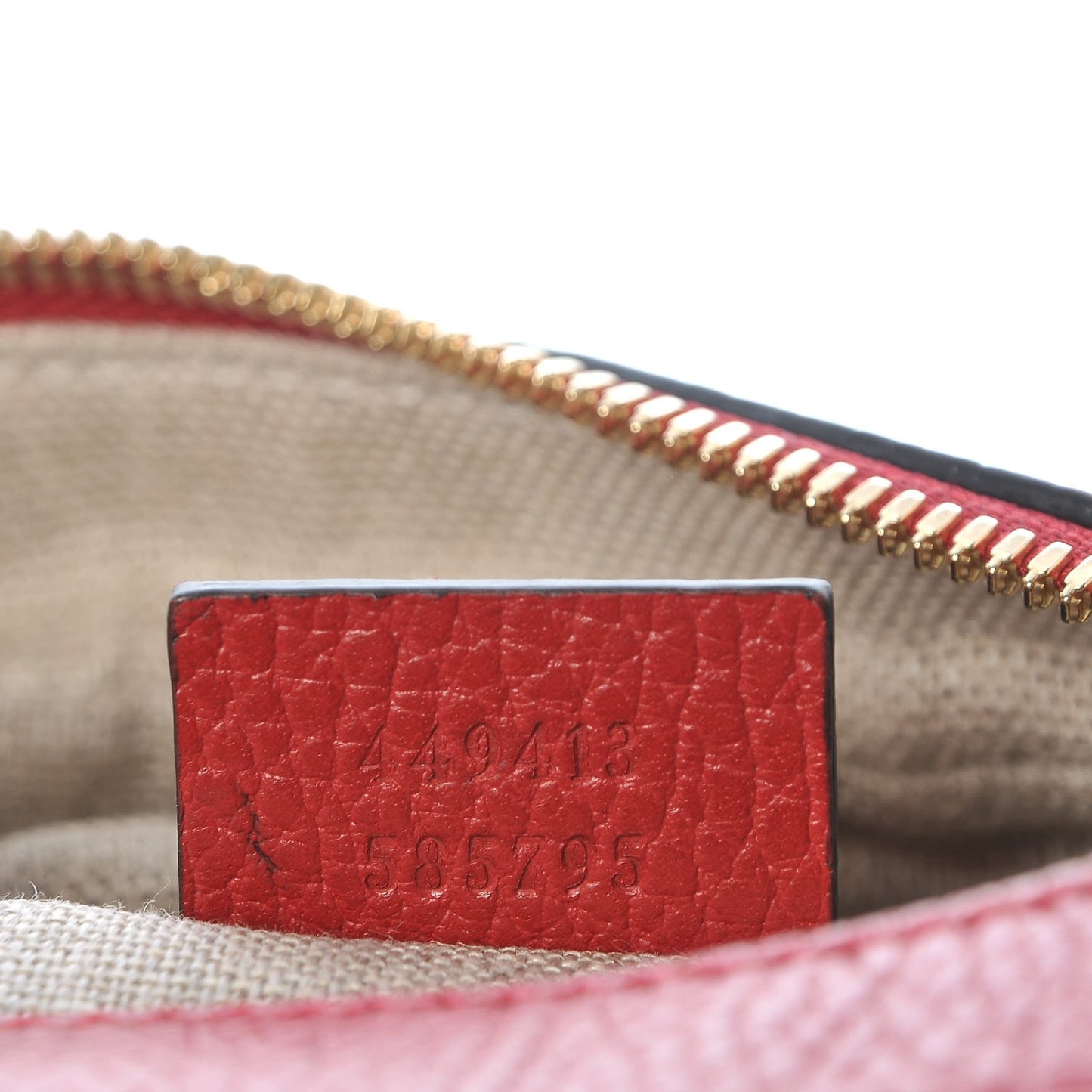 Monogram Mini Bree Messenger Bag Red