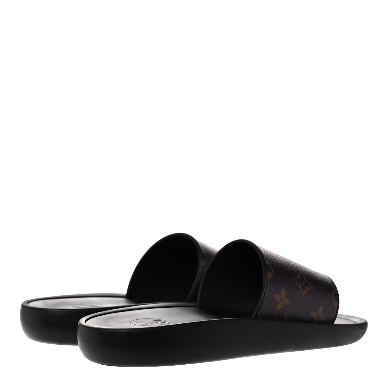 Louis Vuitton Monogram Sunbath Slide Sandals 38 4 of 9