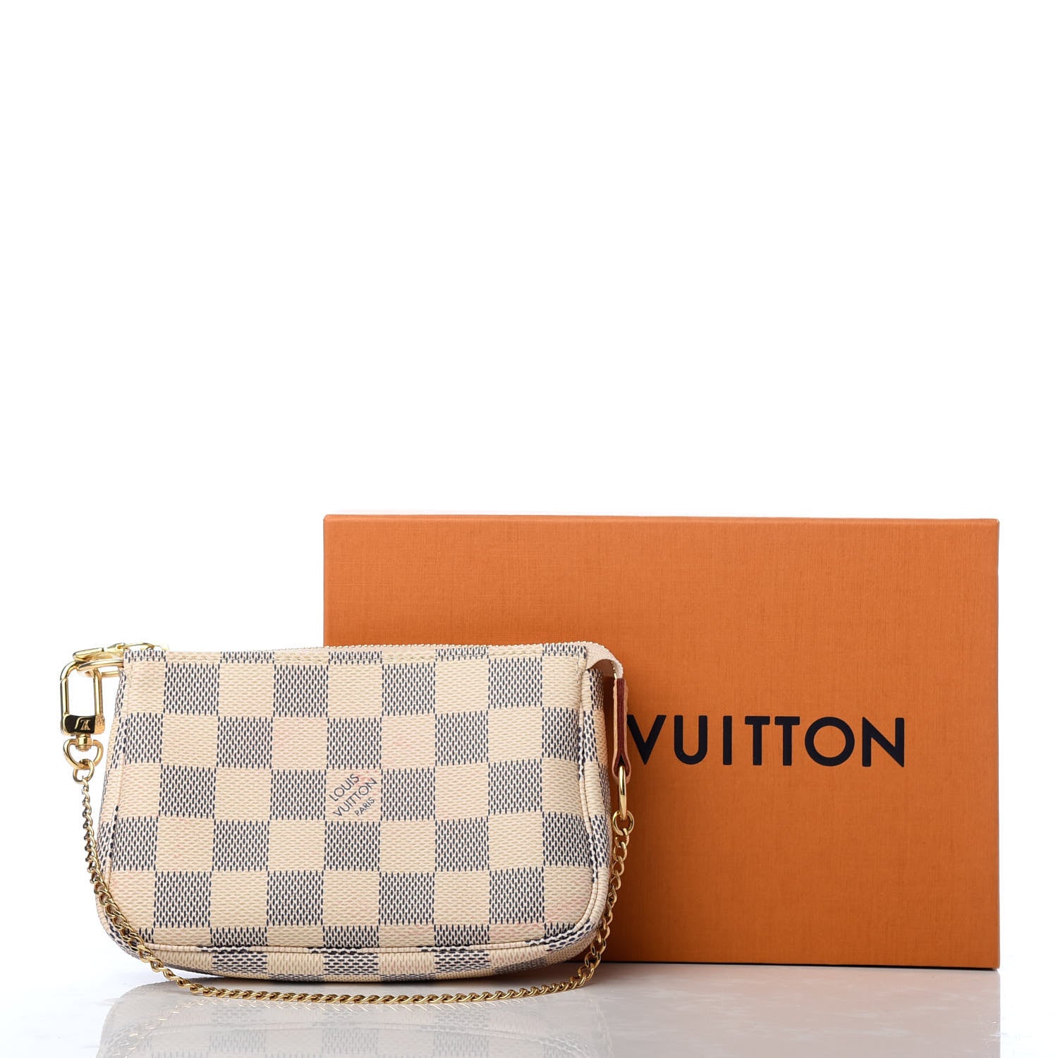 Louis Vuitton Damier Azur Mini Pochette Accessories 12 of 12