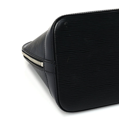 Louis Vuitton Epi Alma MM  Black 7 of 8