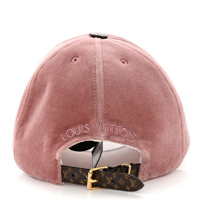 Louis Vuitton Velvet Monogram LV Touch Cap L Pink 6 of 8