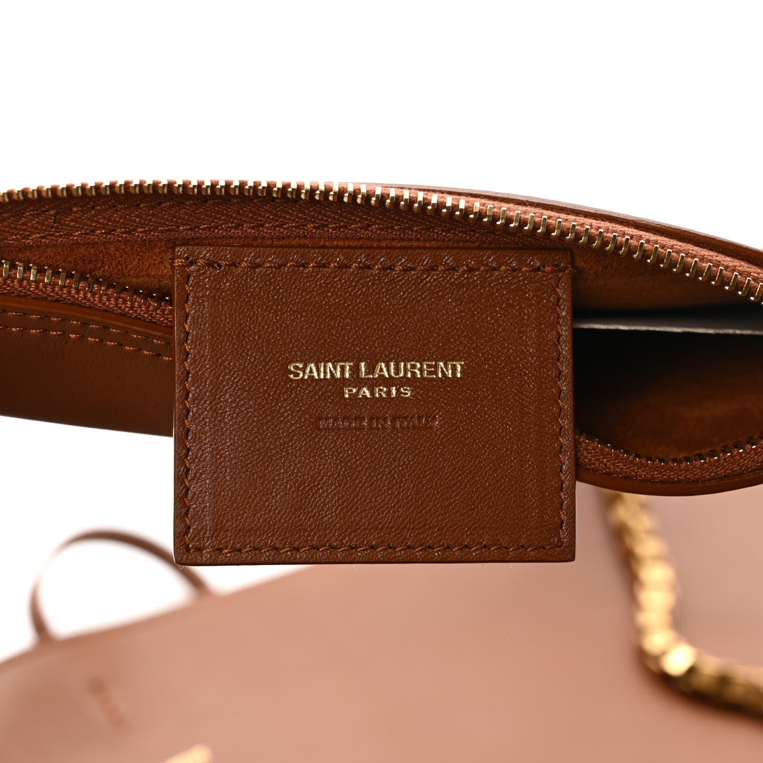 Saint Laurent Calfskin Medium Suzanne Hobo Brick 6 of 8