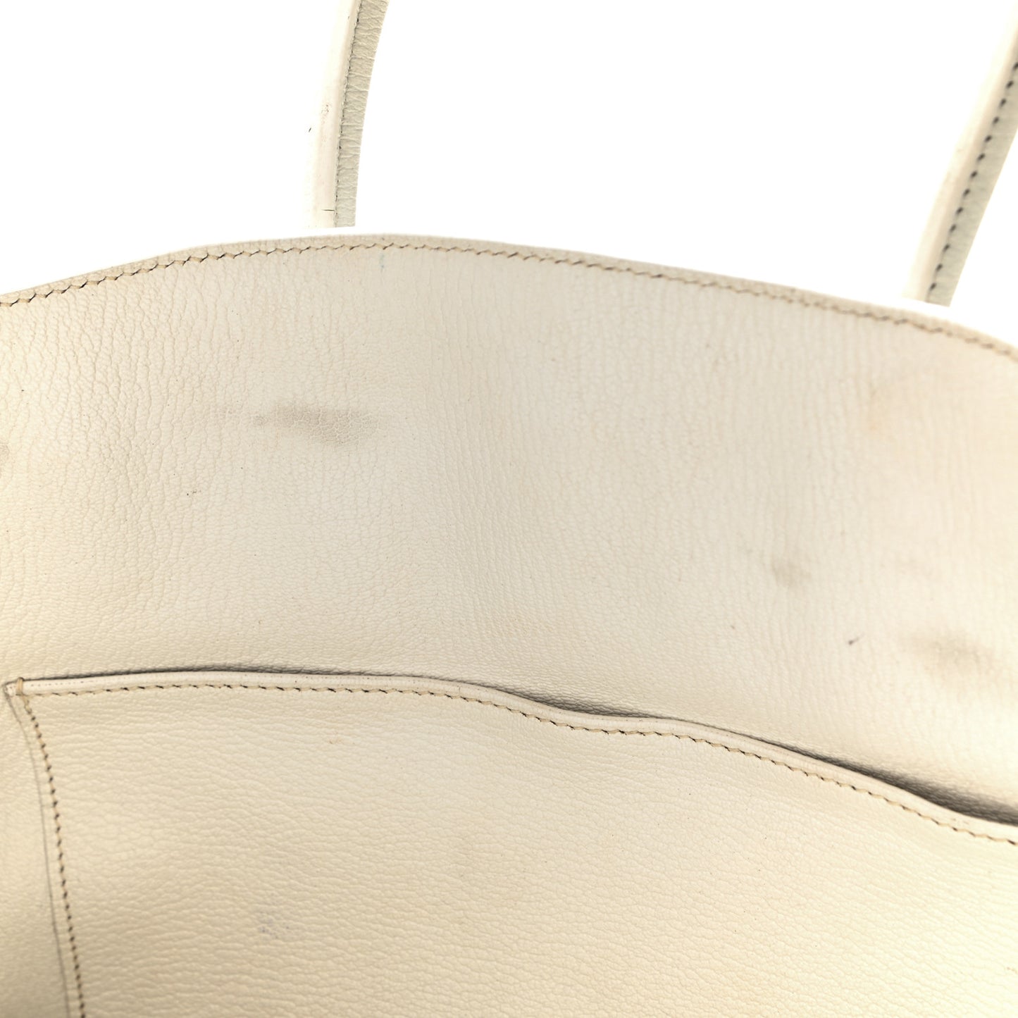 Taurillon Clemence Birkin 35 White