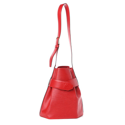 Louis Vuitton Epi Sac D'Epaule Castillan Red 1 of 10