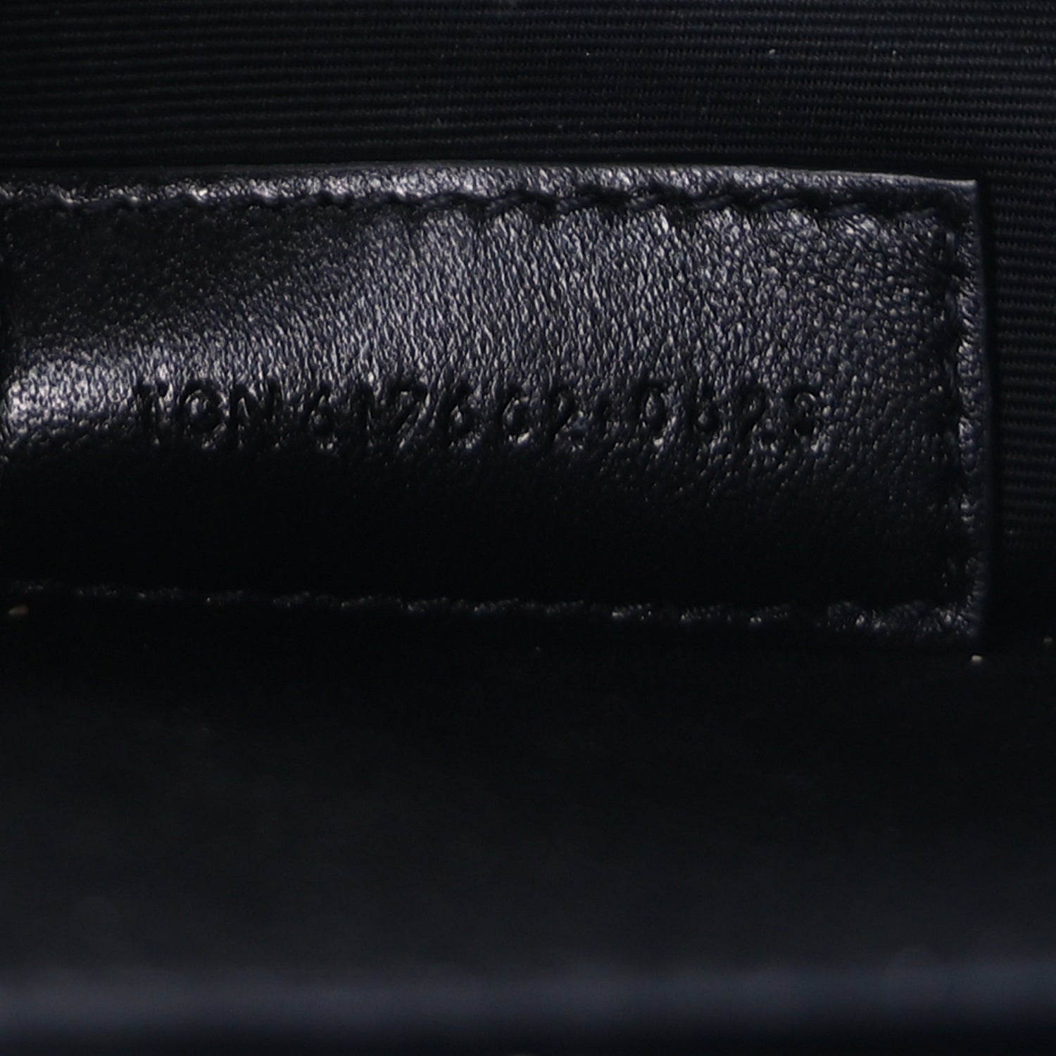 Saint Laurent Grain De Poudre Matelasse Chevron Monogram Envelope Clutch  Blanc Vintage 7 of 7