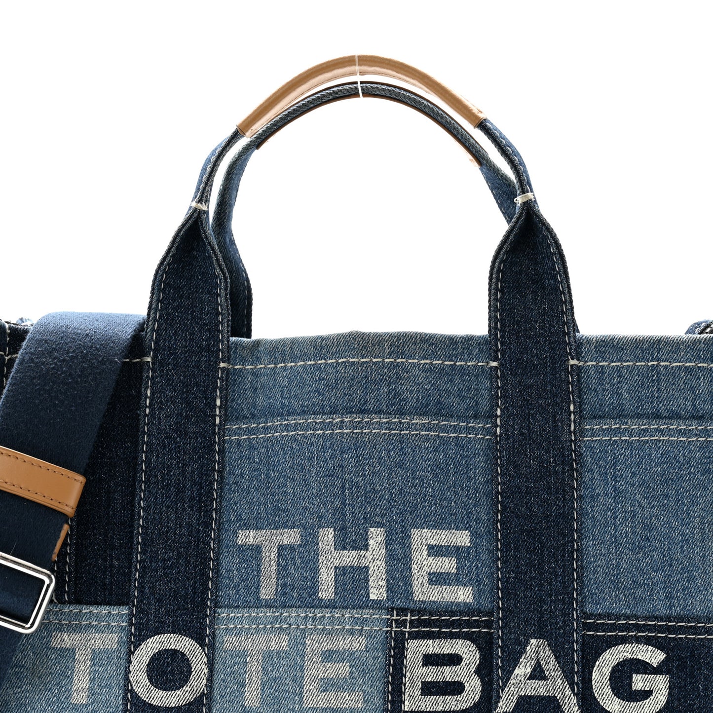 Denim Canvas Medium The Tote Bag Blue