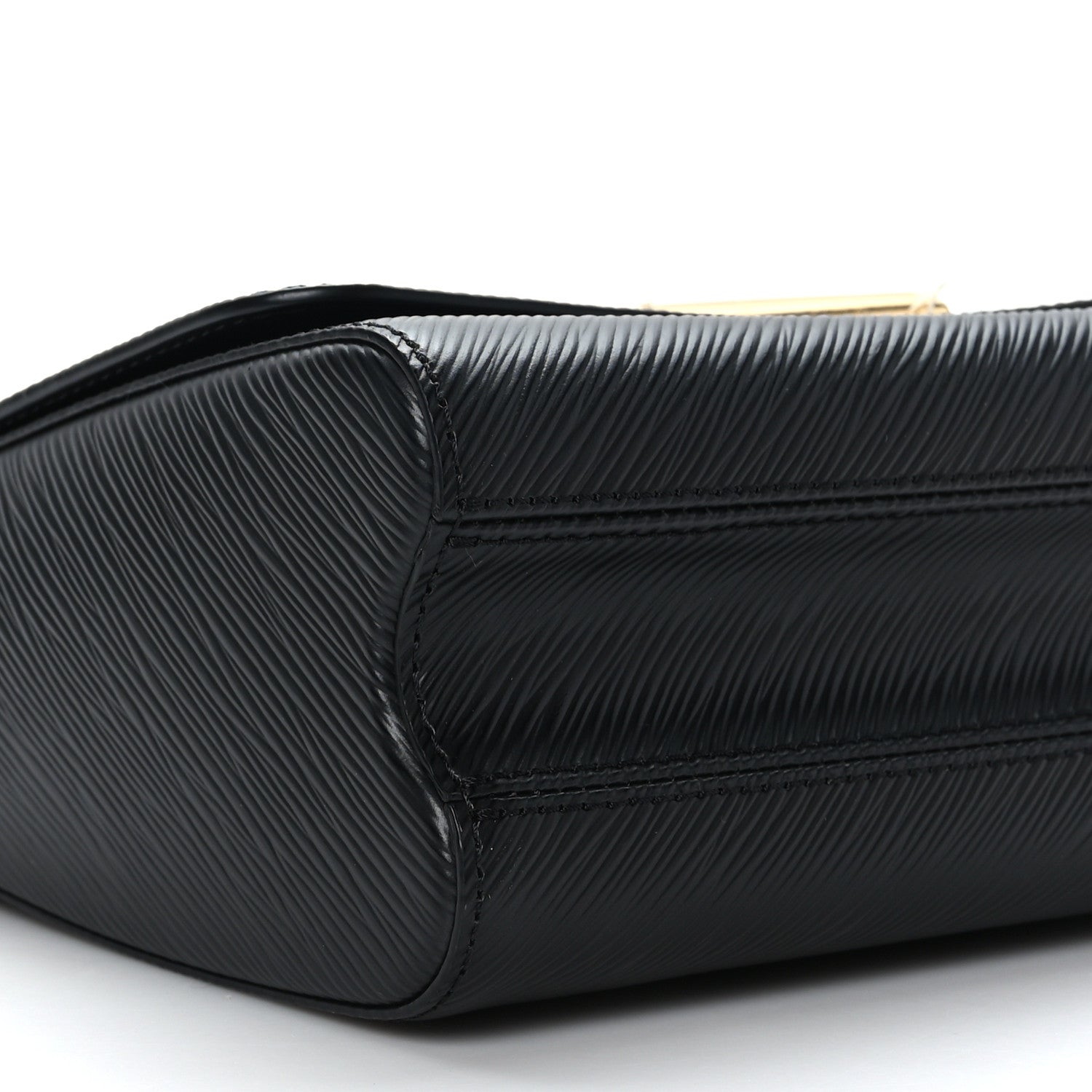 Louis Vuitton Epi Twist Braided Strap Shoulder Bag MM Black 8 of 9