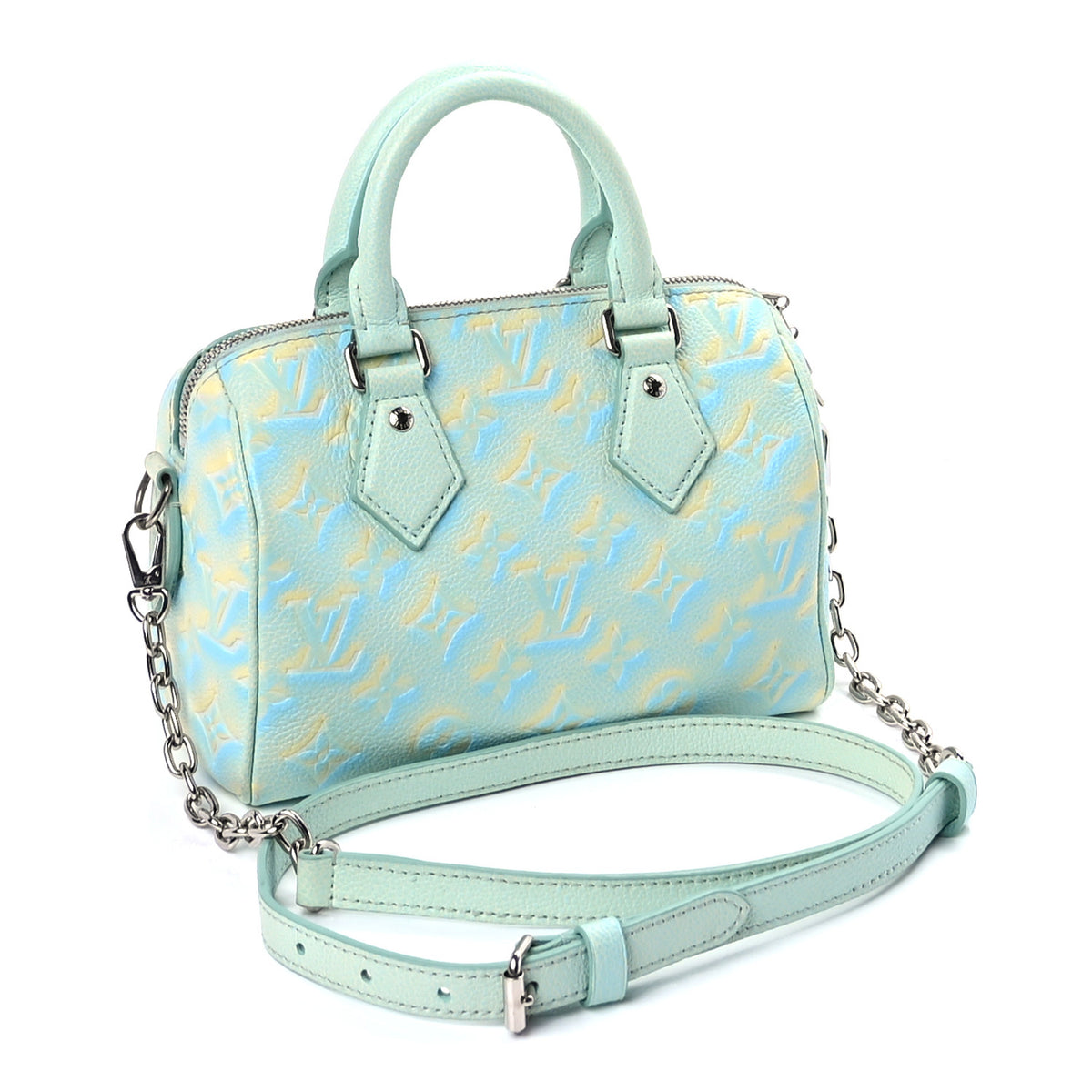 Empreinte Monogram Summer Stardust Speedy 20 Water Green