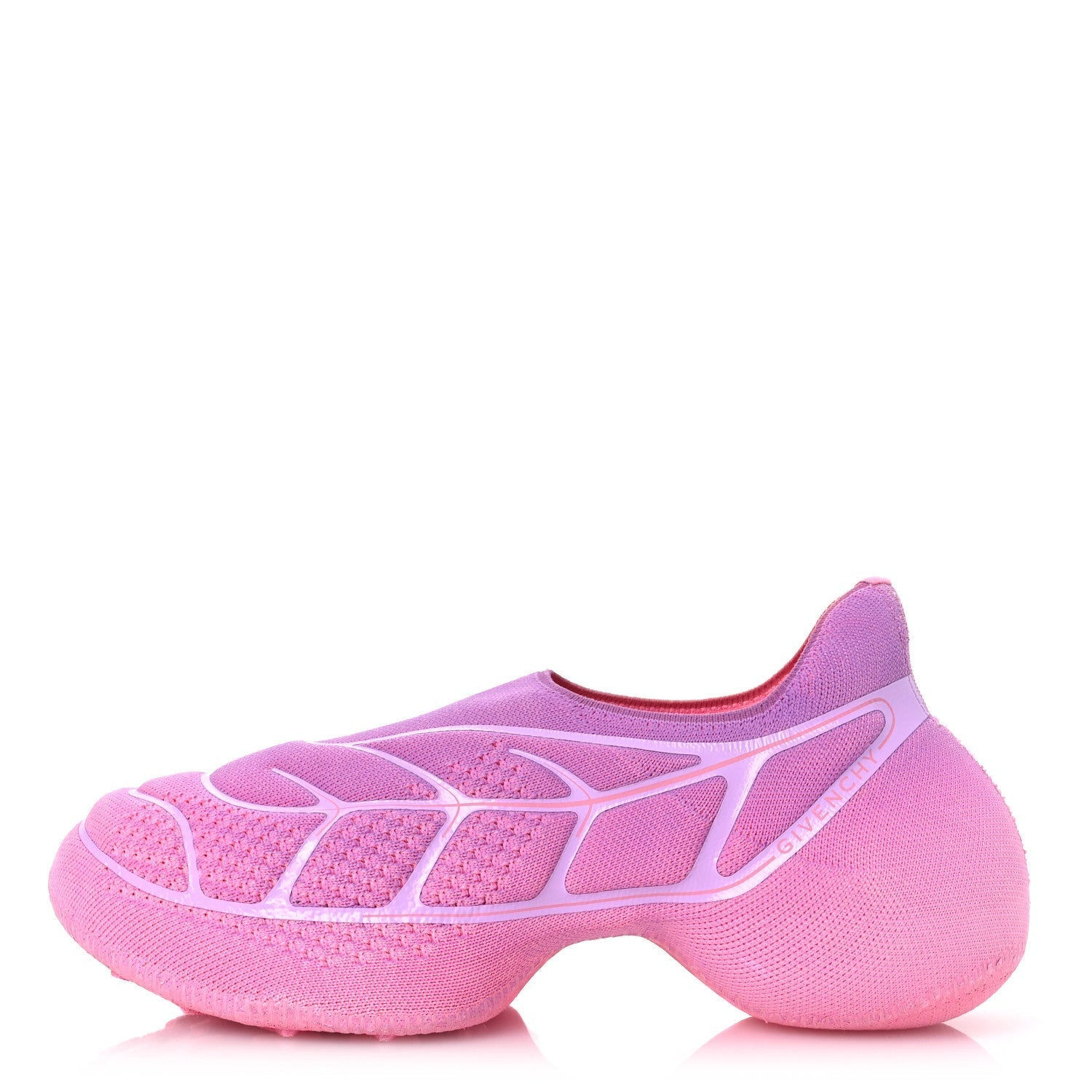 Givenchy Knit Womens TK-360 Plus Slip On Sneakers 40 Purple Pink 1 of 7