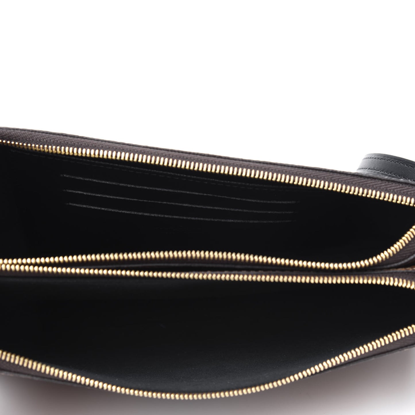 Reverse Monogram Giant Double Zip Pochette