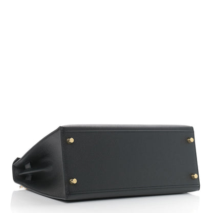 Hermes Epsom Kelly Sellier 28 Black 4 of 14