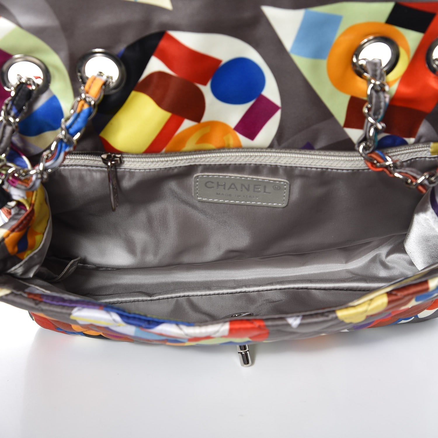 Chanel Nylon Printed Small Coco Color Flap Multicolor 5 of 7