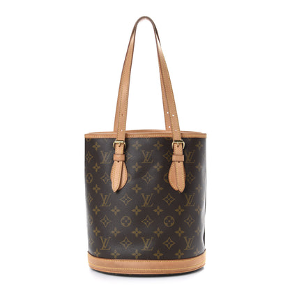 Louis Vuitton Monogram Petit Bucket 23 1 of 11