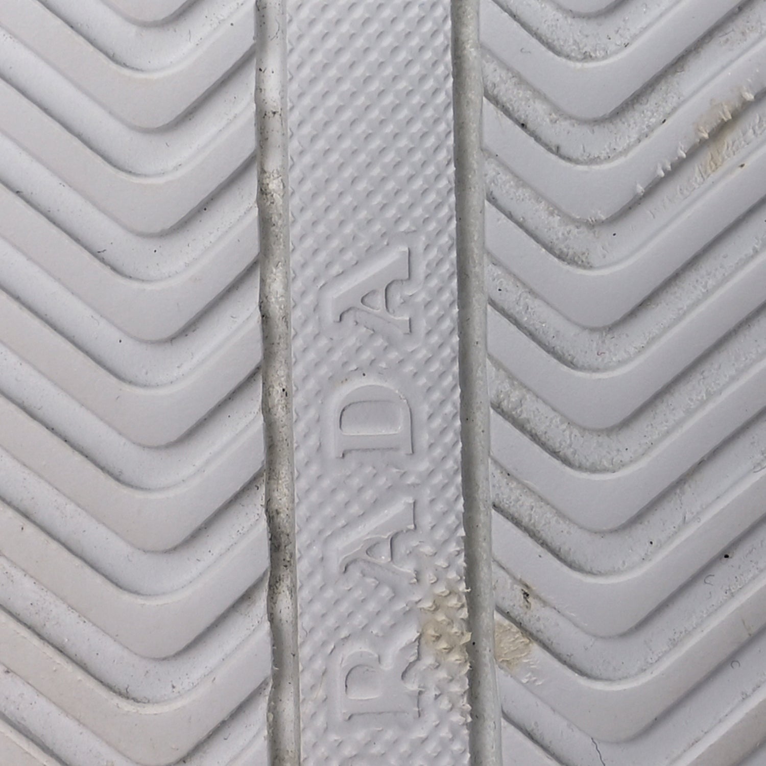 Prada Vitello Soft Logo Low Top Sneakers 38 White 7 of 10