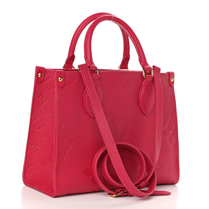 Louis Vuitton Empreinte Monogram Giant Onthego PM Freesia 3 of 9