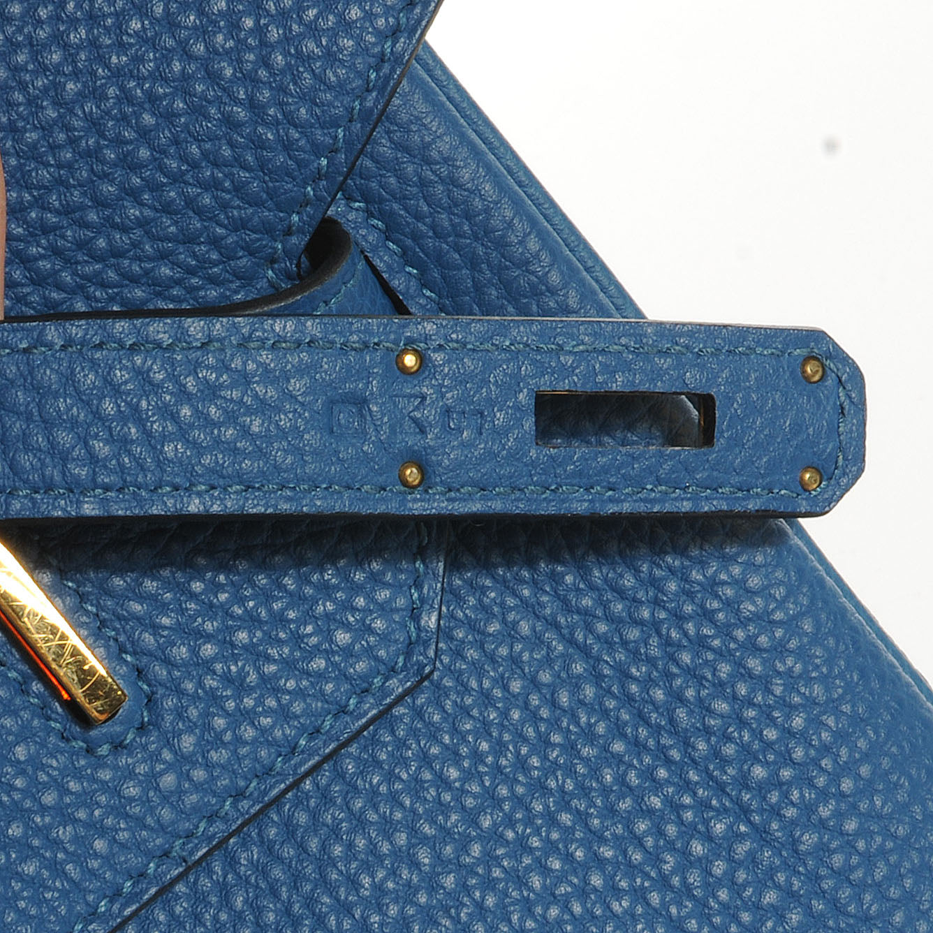 Hermes Togo Birkin 35 Bleu de Galice 9 of 9