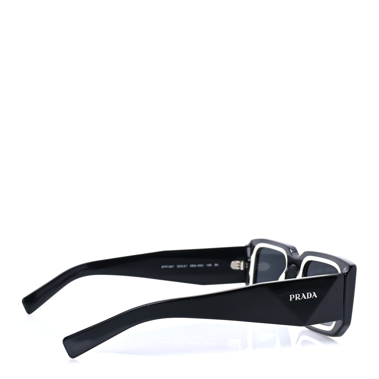 Acetate Symbole Sunglasses SPR 06Y Black