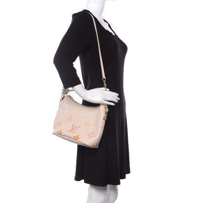 Louis Vuitton Empreinte Monogram Giant By The Pool Marshmallow Hobo Cream Saffron 2 of 9