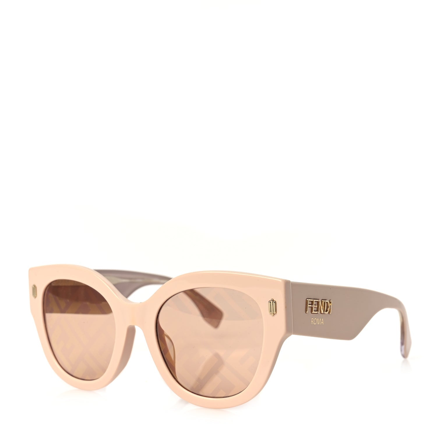 Fendi Acetate FF Cat Eye Sunglasses FF0452/F/S Pink 1 of 7