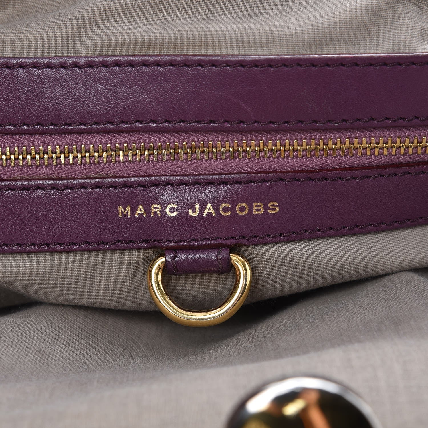 Marc Jacobs Calfskin Quilted Stam Purple 8 of 23