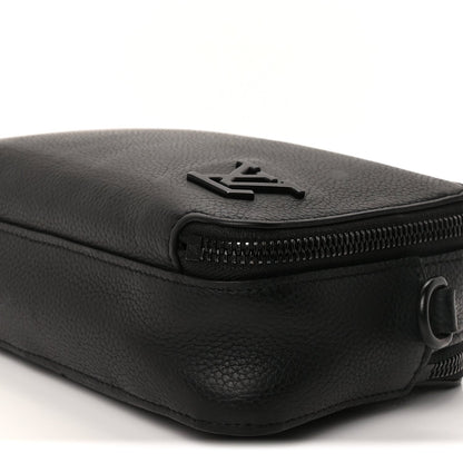 Louis Vuitton Calfskin Aerogram Alpha Wearable Wallet Black 8 of 8
