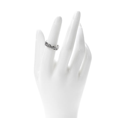 Tiffany 18K White Gold Diamond Atlas Ring 53 6.5 2 of 4