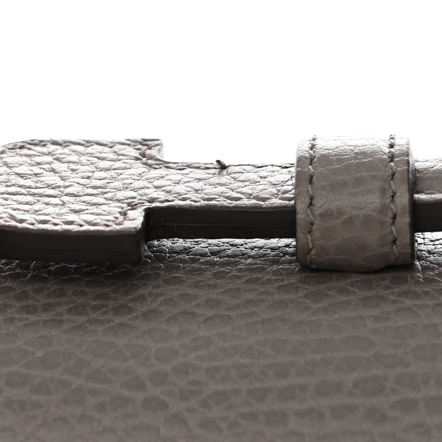 Gucci Dollar Calfskin Medium Interlocking G Top Handle Shoulder Bag Loess 13 of 13