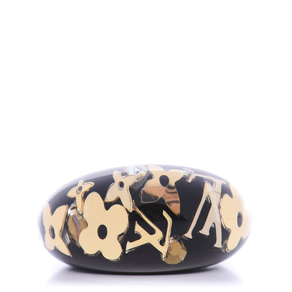 Louis Vuitton Resin Swarovski Crystal Inclusion Ring L Black 1 of 4
