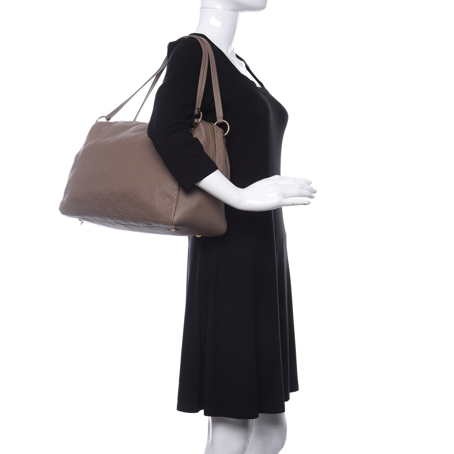 Louis Vuitton Empreinte Ponthieu MM Taupe Glace 2 of 10