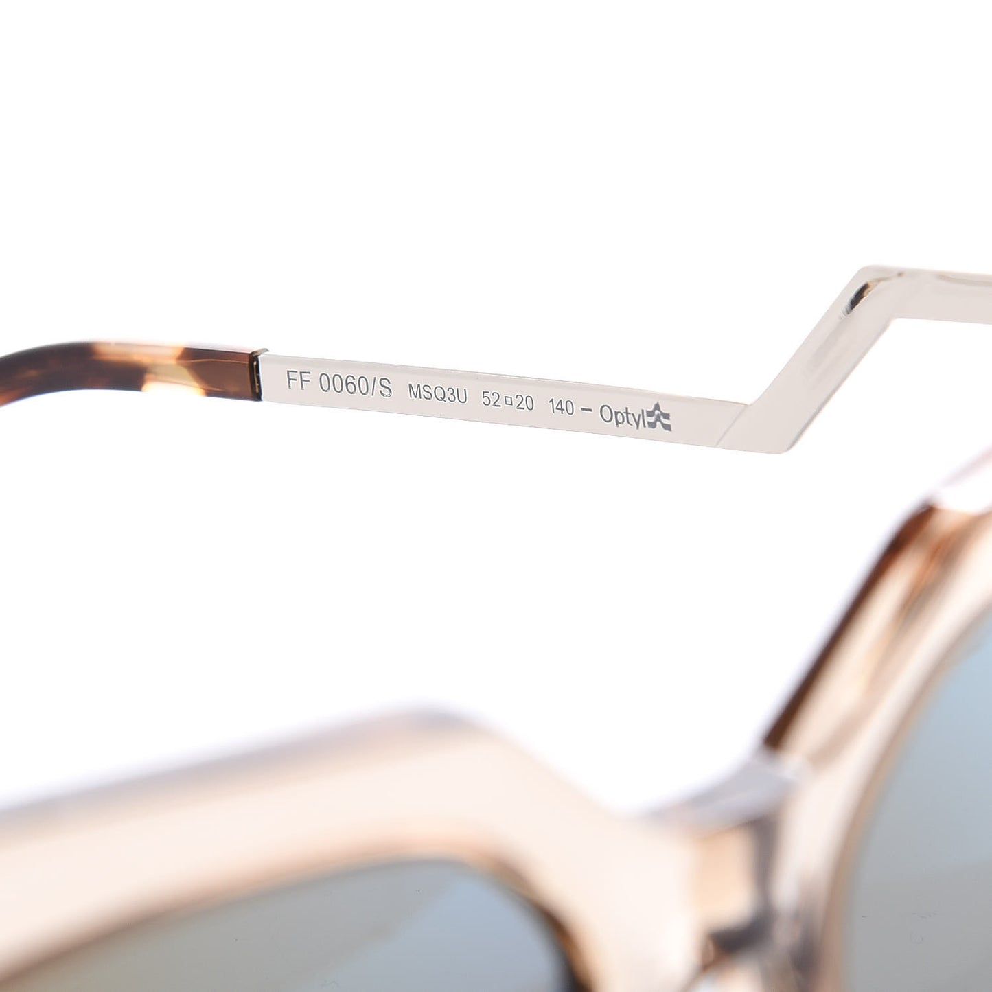 Iridia Cat Eye Sunglasses FF 0060/S Light Golden