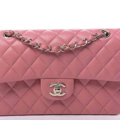 Chanel Caviar Quilted Small Double Flap Rose 10 of 10