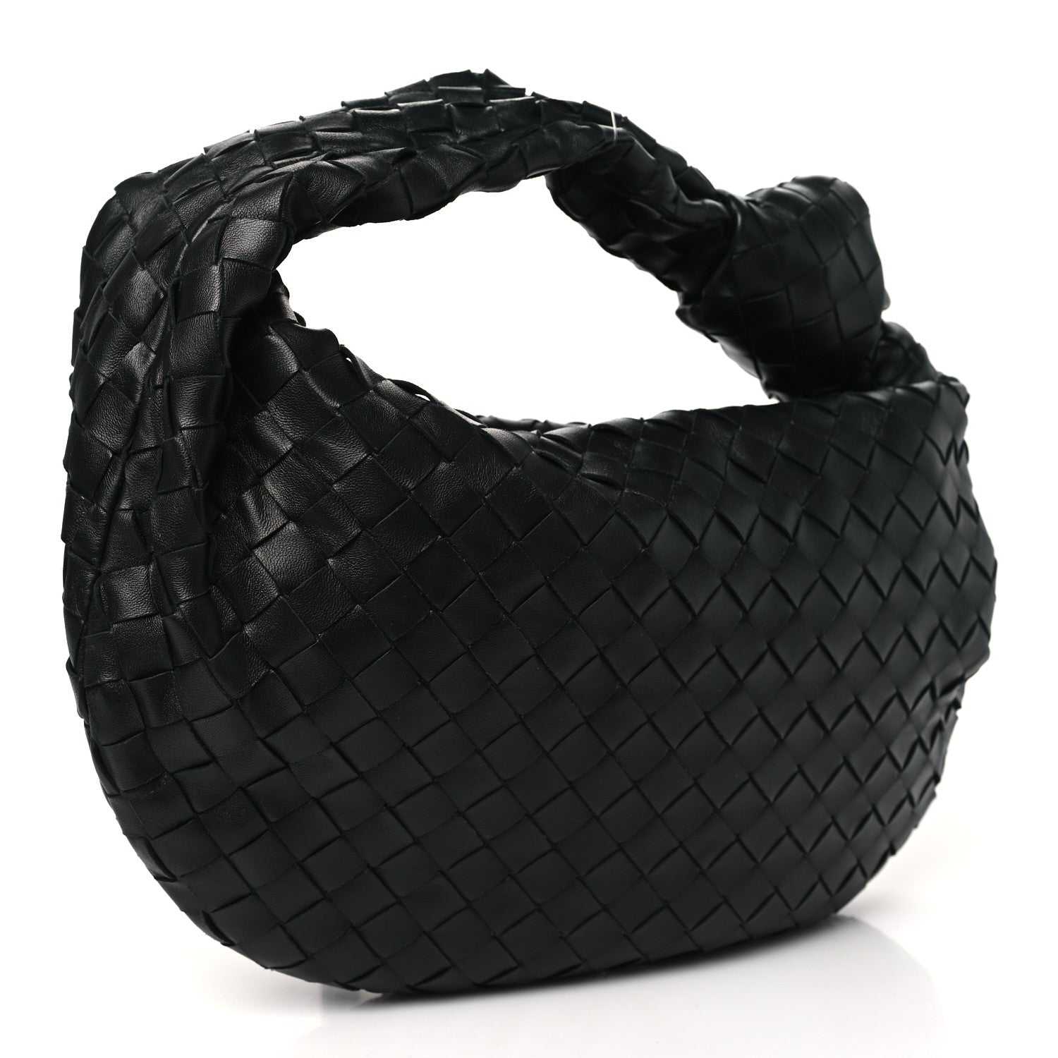 Bottega Veneta Nappa Intrecciato Teen Jodie Hobo Black 3 of 10