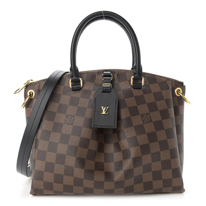 Louis Vuitton Damier Ebene Odeon Tote PM Black 1 of 8